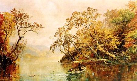 Jasper Cropsey Seclusion oil painting image